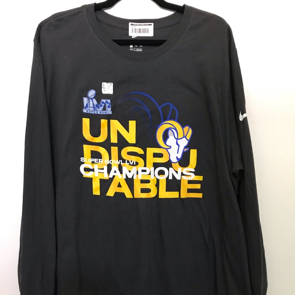 Nike Los Angeles Rams Super Bowl 56 Undisputable Champions